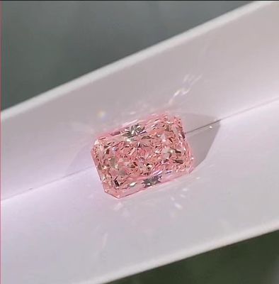 IGI Certified Pink Loose Lab Created Diamonds Radiant Cut 1ct-1.5ct