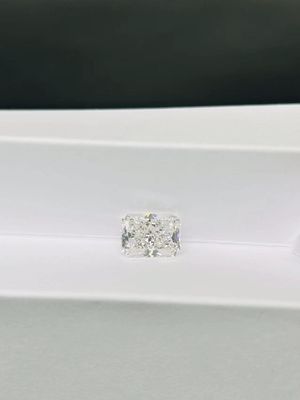 Large Size Stone 5.3ct Radiant Shape Lab Created As Grown Untreated CVD Diamond IGI Certified Factory Direct Sale