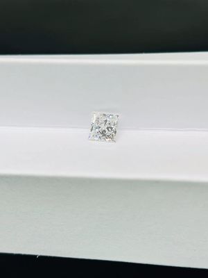 Synthetic CVD Lab Created White Diamonds Princess Shaped Jewelry