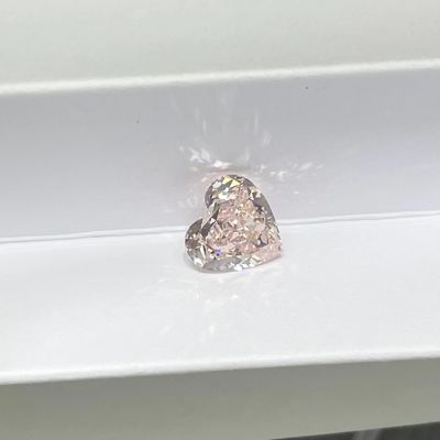 Wholesale Diamonds Synthetic Pink Lab Grown Diamond Heart Shape 1.78ct