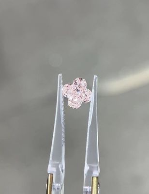diamonds man made LV lily cut Pink Diamonds four-leaf clover diamond clarity VVS-VS