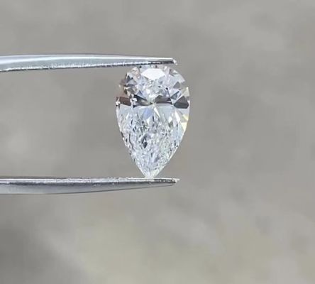 synthetic diamond grit Lab grown diamonds jewelry Pear shape earing necklace ring