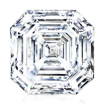 2CT Good Quality Lab Grown CVD White Loose Diamonds Asscher Shape IGI Certified
