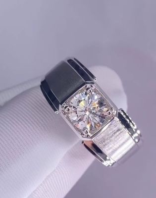 Men's Diamond Ring White Diamond Ring Engagement Wedding Rings Lab Grown Diamond Rings