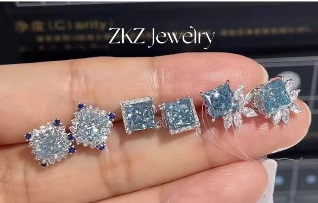 Engineered diamond earrings discount